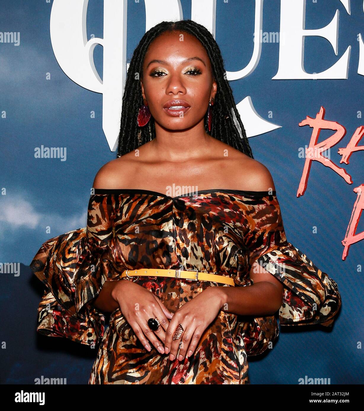 Los Angeles, CA - January 29, 2020: Imani Hakim attends the premiere of
