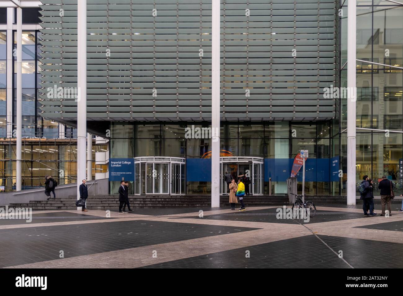 London / UK - Nov 24, 2019: Imperial College Business School and main ...