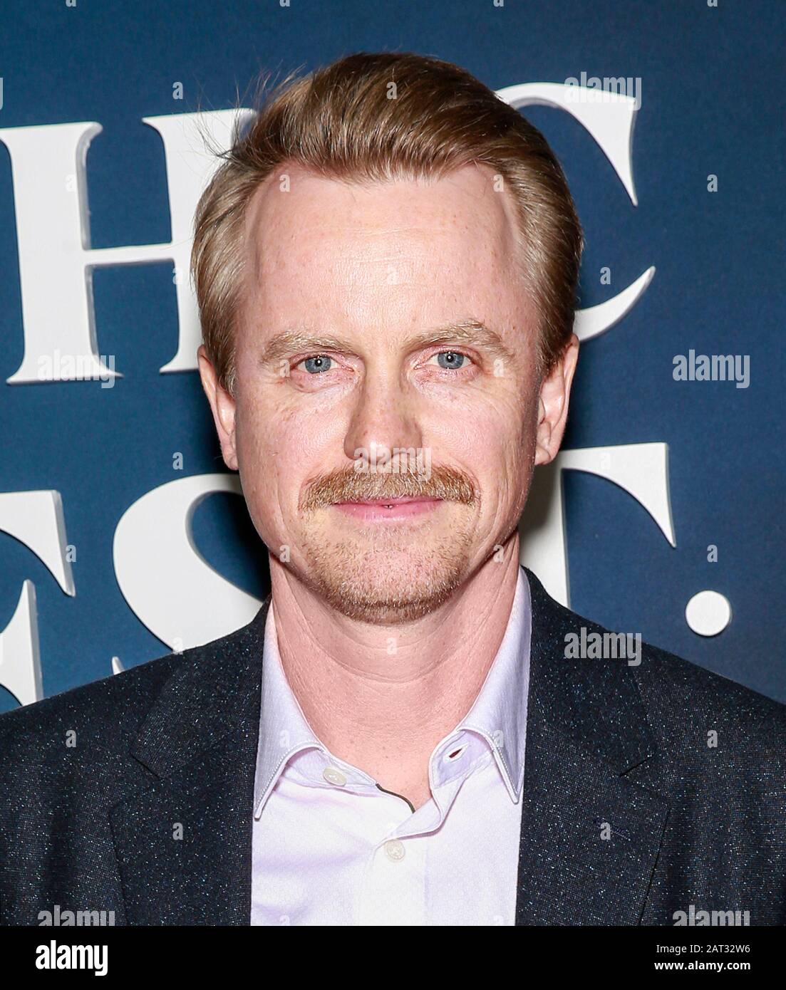 Los Angeles, CA - January 29, 2020: David Hornsby attends the premiere