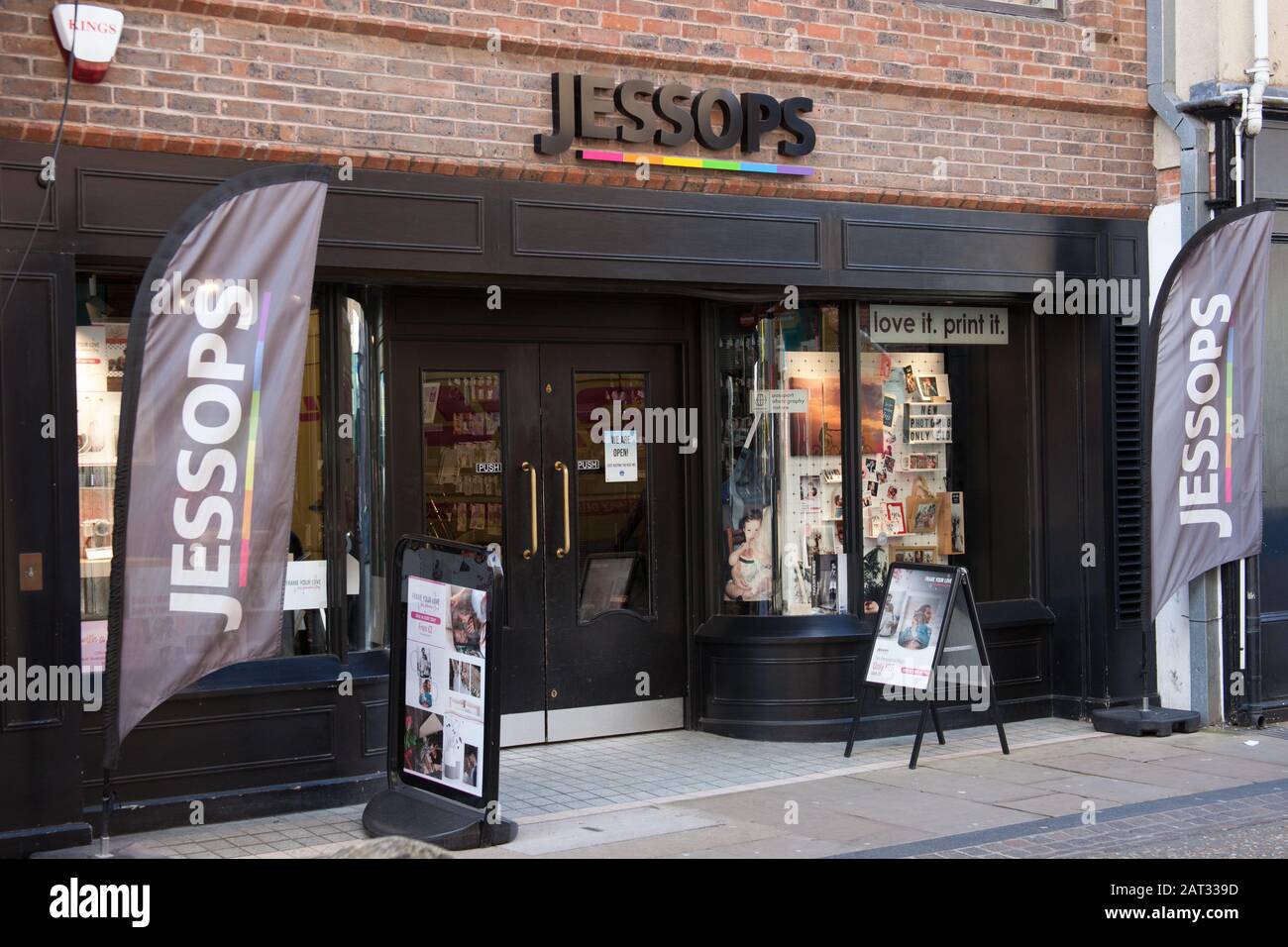 Jessops Camera shop in Oxford, UK Stock Photo