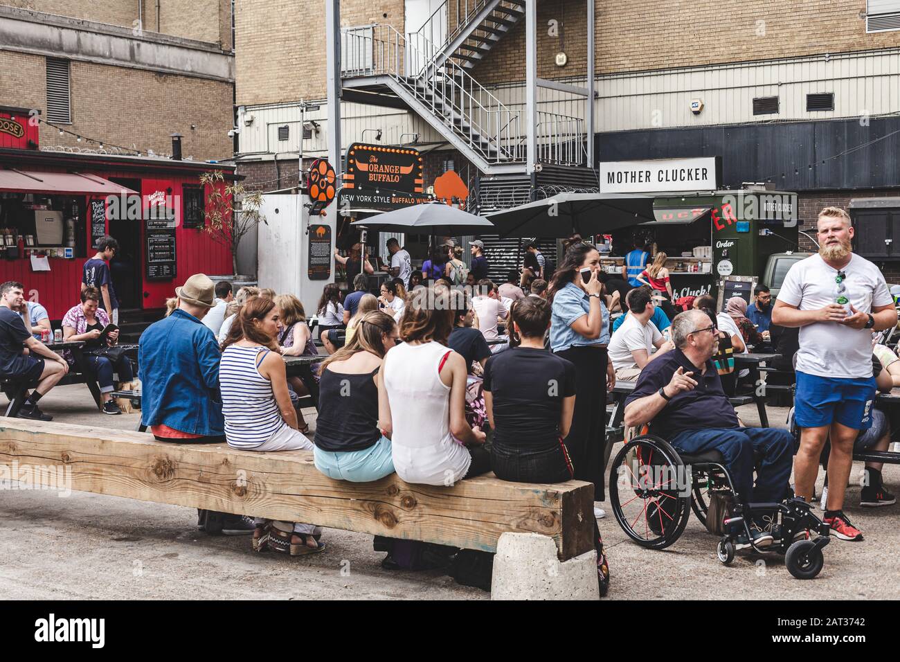 Elys yard hires stock photography and images Alamy