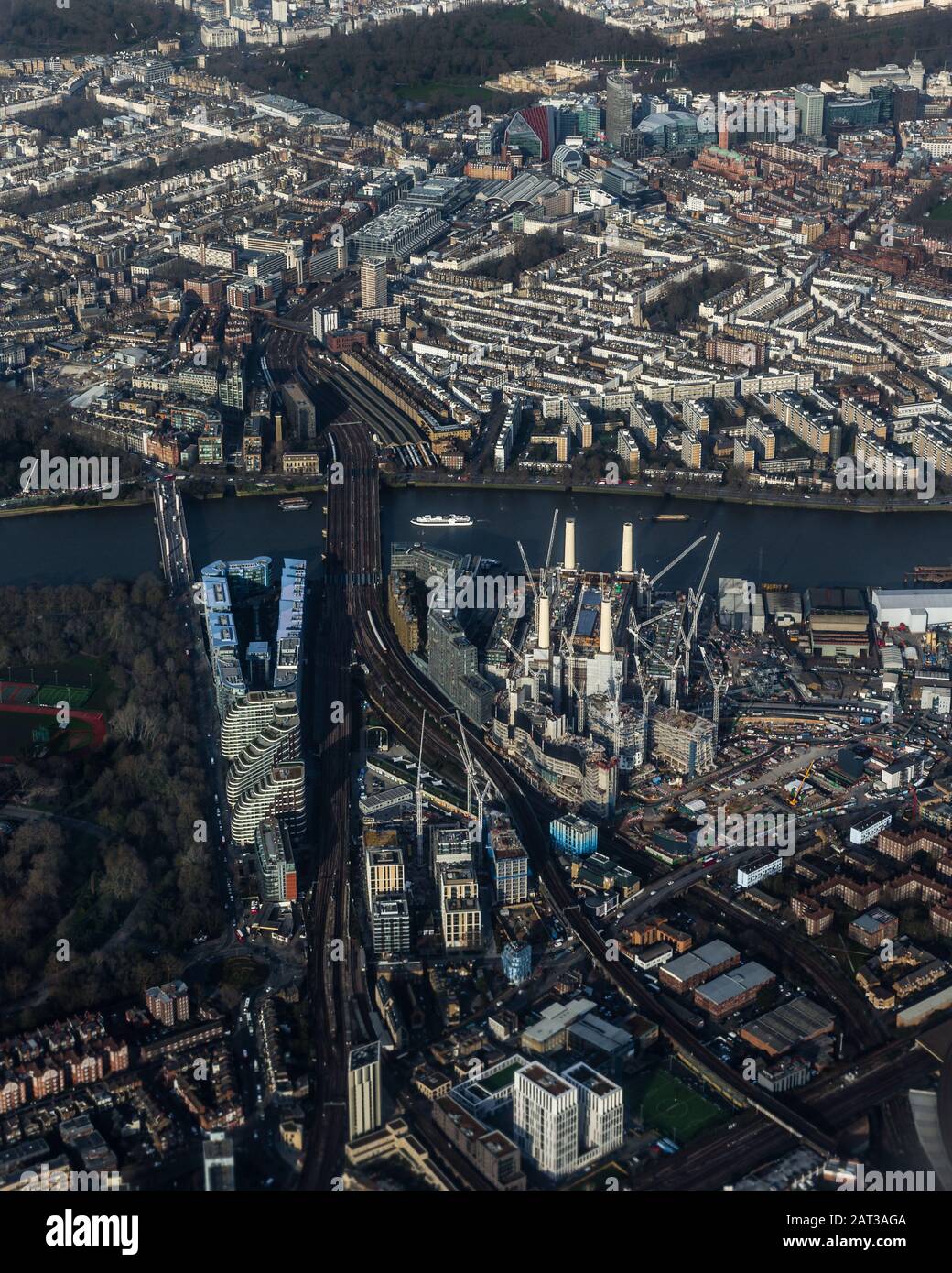 Aerial view of London Stock Photo - Alamy
