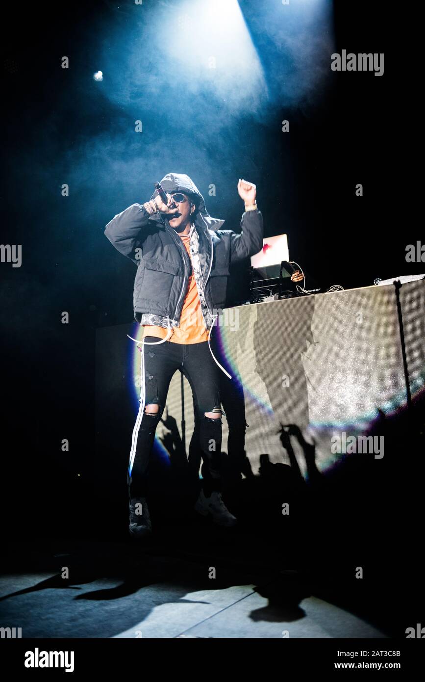 Denmark Copenhagen October 12 2017 The American Rapper And 