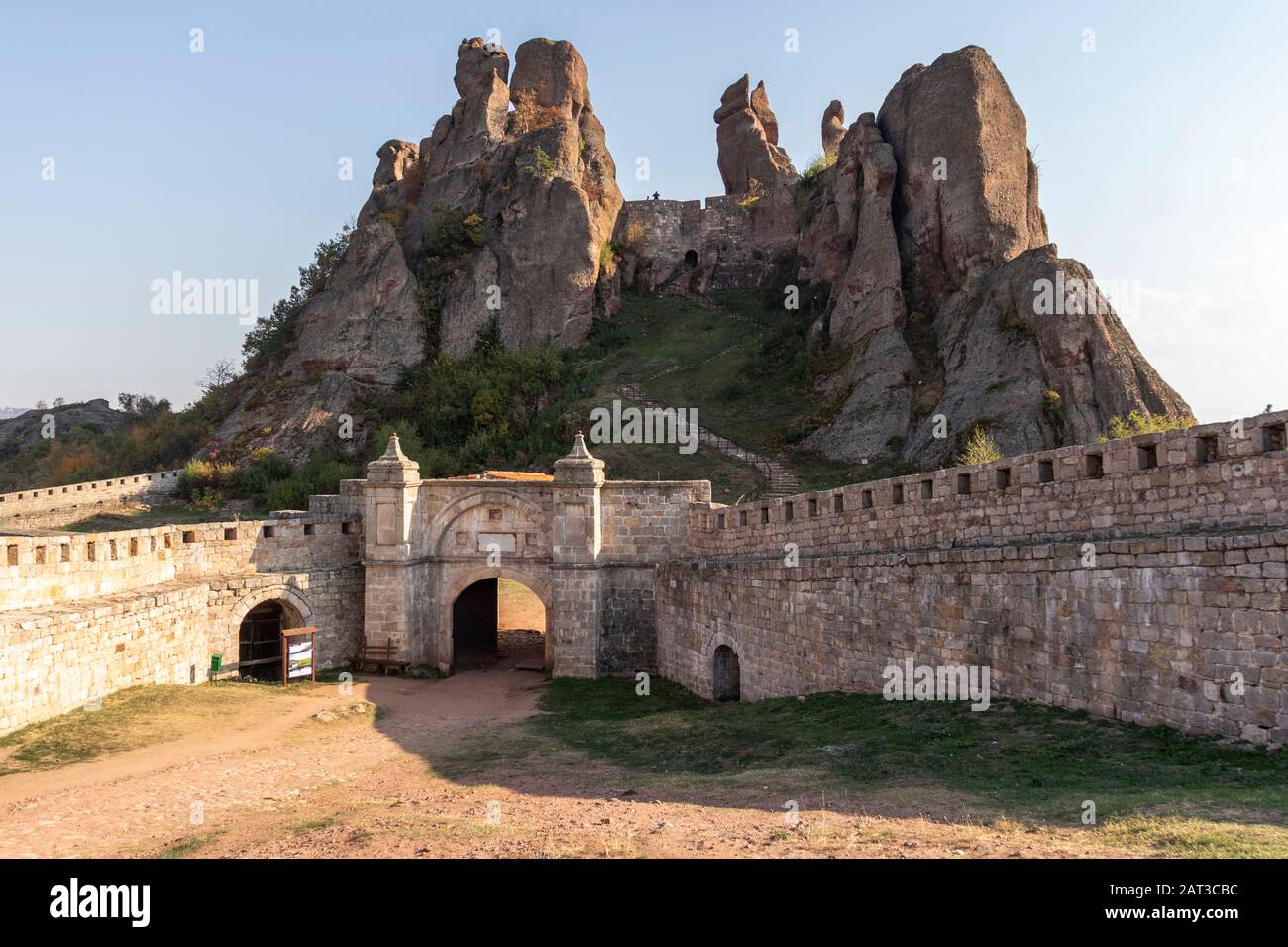 Ruins of Medieval Belogradchik Fortress known as Kaleto, Vidin Region ...
