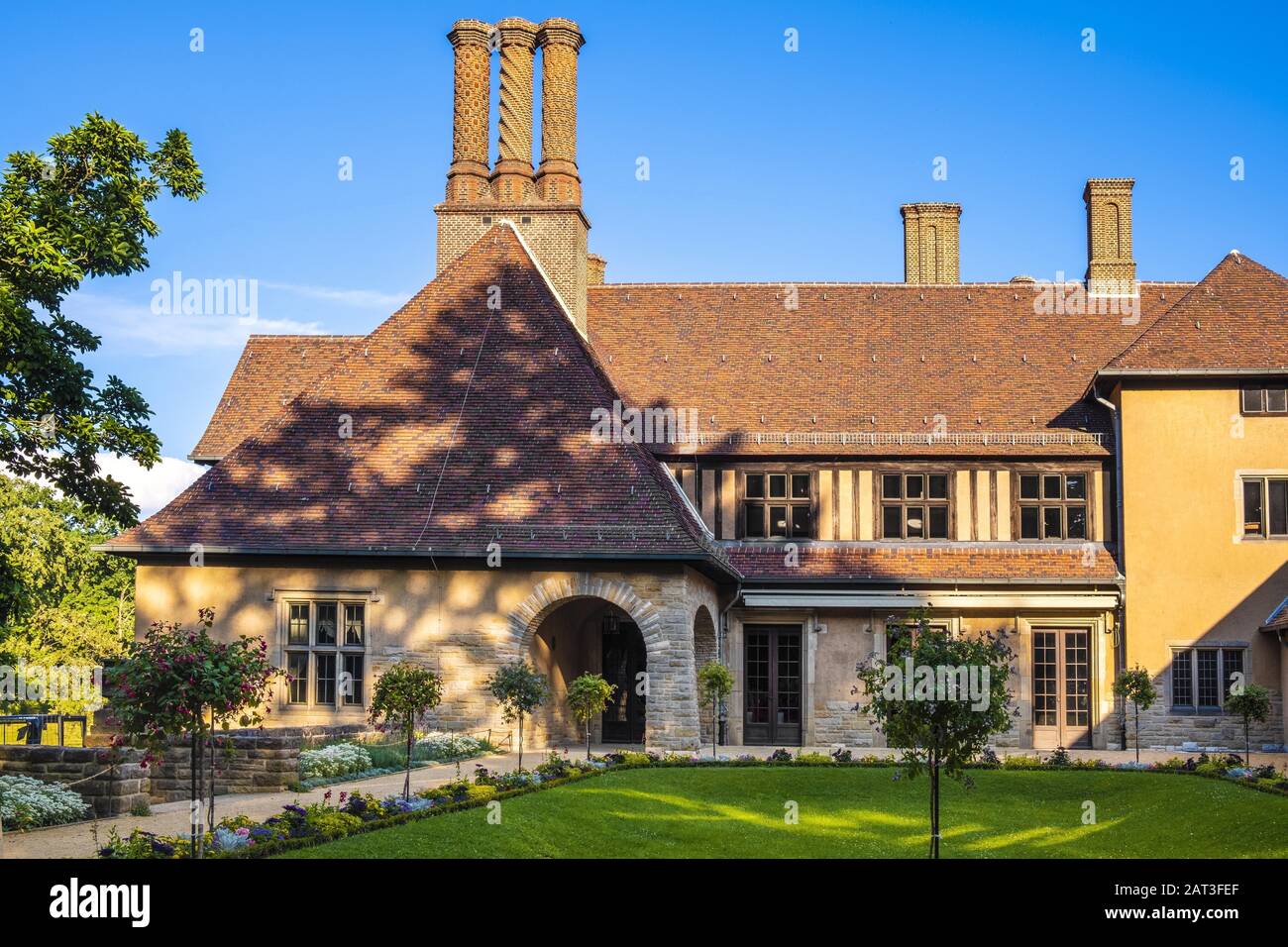 Potsdam, Brandenburg / Germany 2018/07/29 Exterior of the