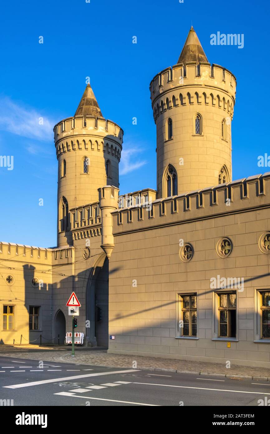 Potsdam, Brandenburg / Germany 2018/07/29 Front view of the Nauen