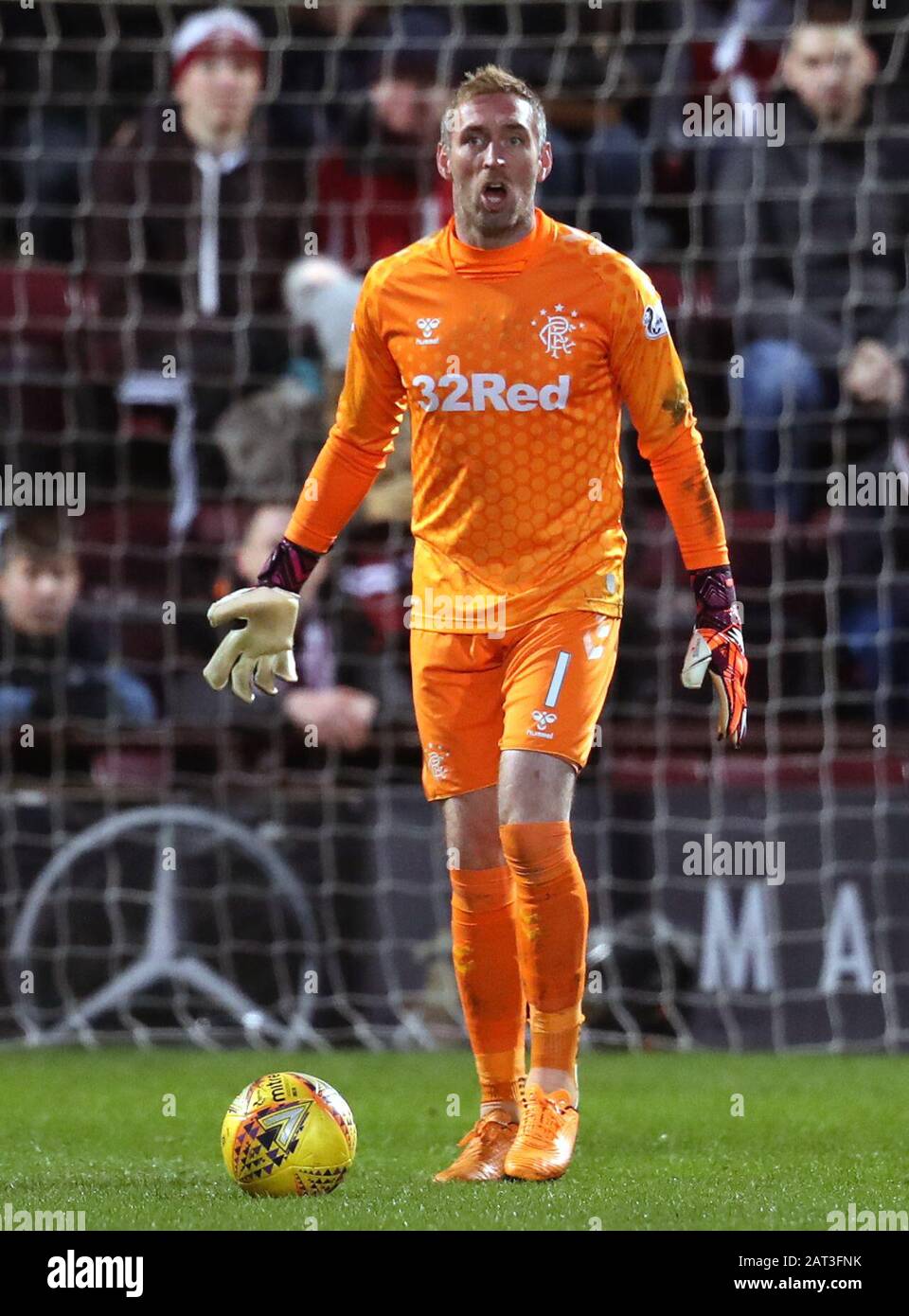 Rangers' Allan McGregor Stock Photo - Alamy