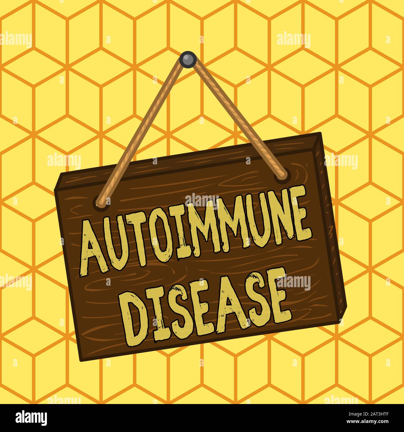 Writing note showing Autoimmune Disease. Business concept for body ...