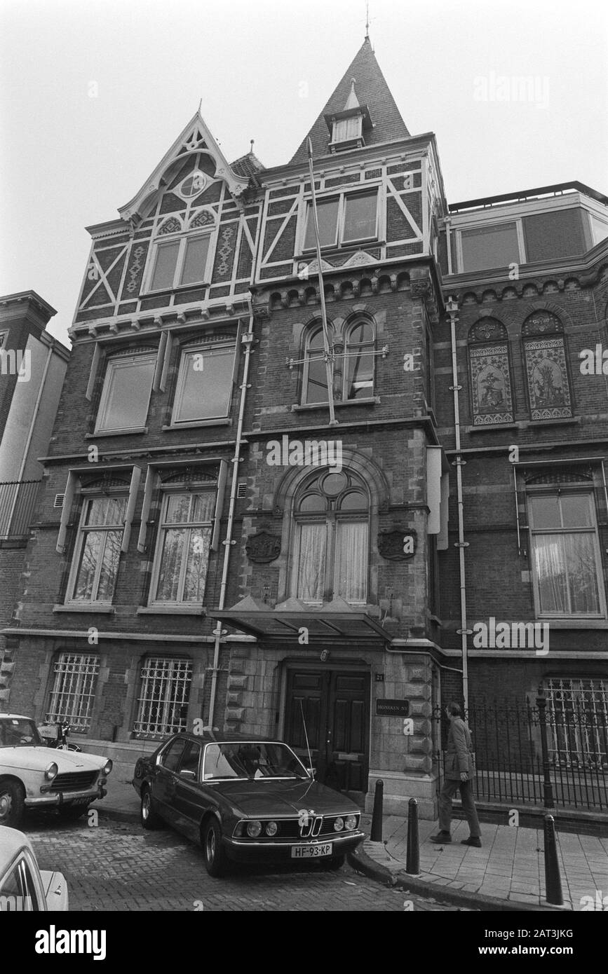 Heineken abducted  Headquarters Heineken at the 2nd Weteringplantsoen Date: 10 november 1983 Location: Amsterdam, Noord-Holland Keywords: beer breweries, directors, buildings, kidnappings Stock Photo