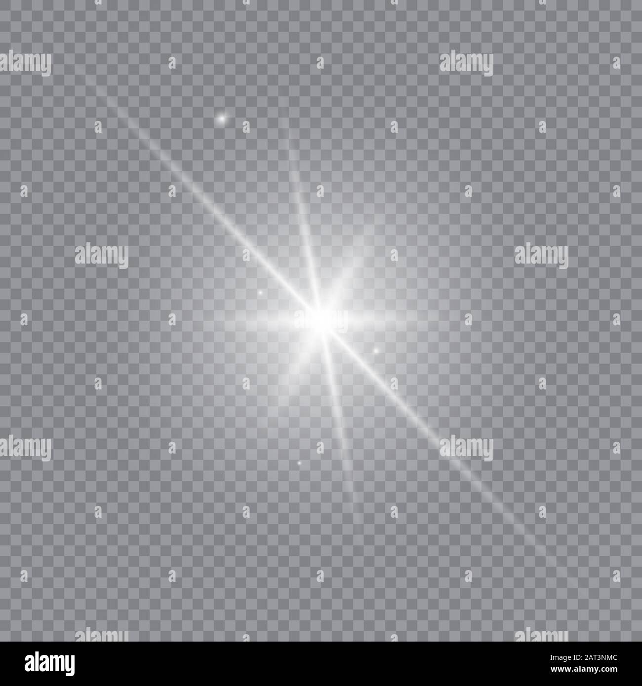 Glow light effect. White glowing light burst explosion with transparent ...