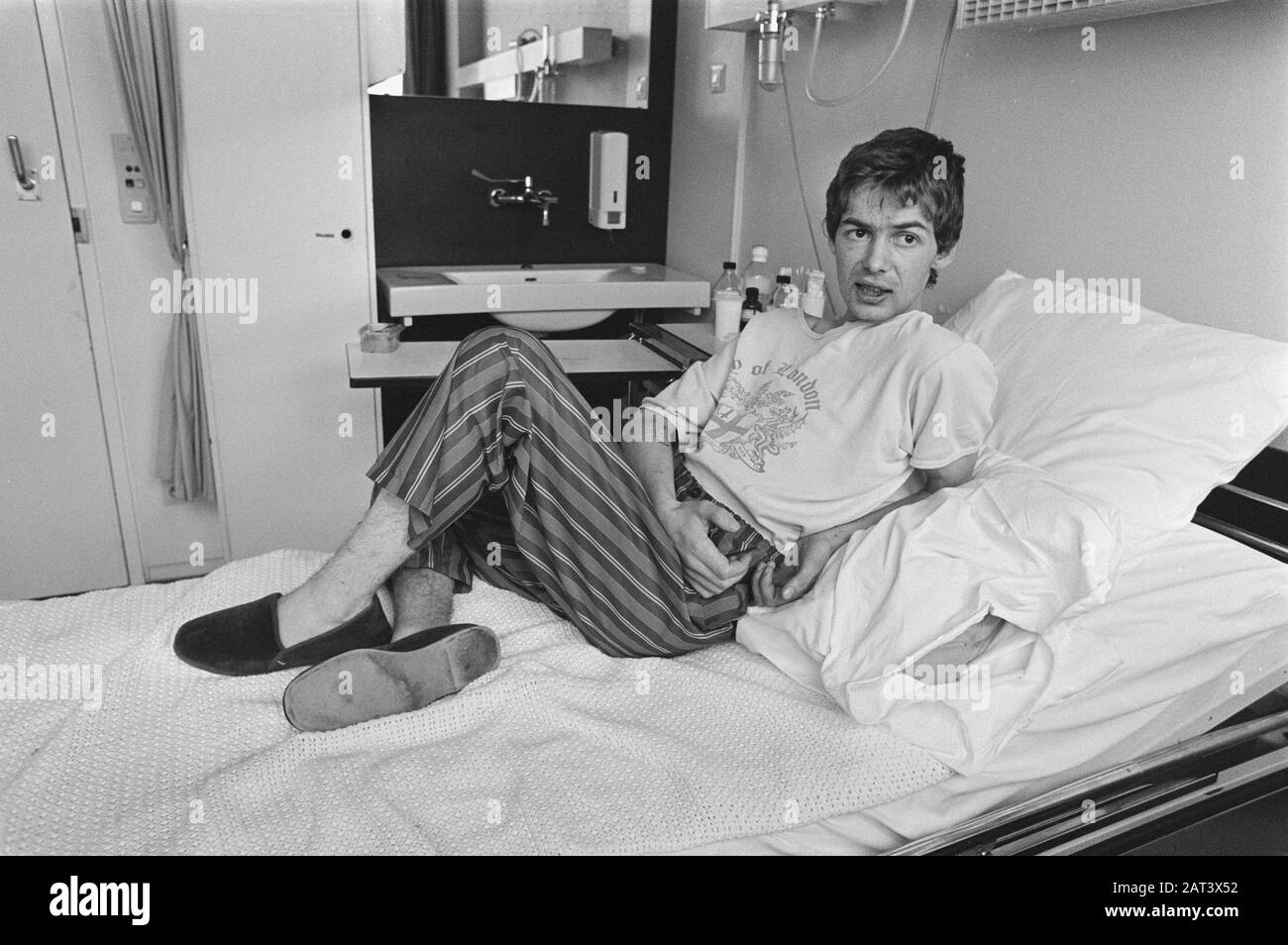 Irishman Paul James in OLVG, assignment AD Date March 28, 1985 Person