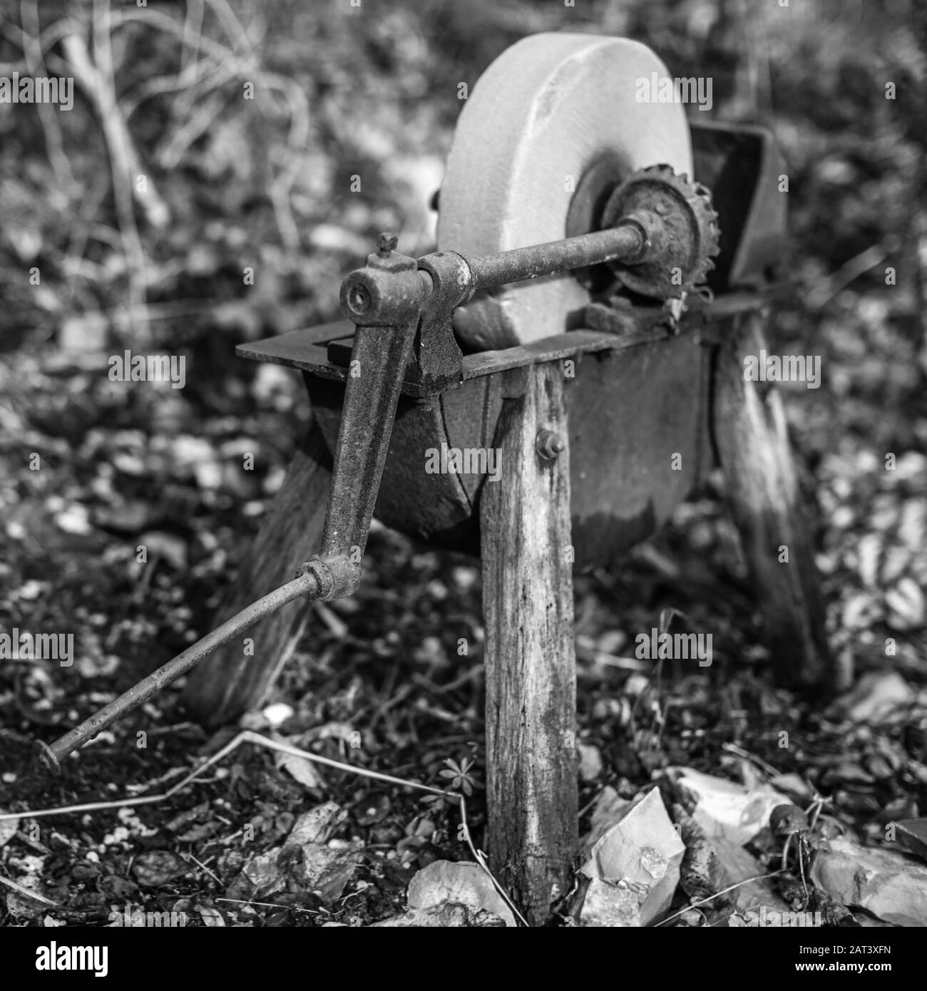 Traditional grinding Black and White Stock Photos & Images Alamy