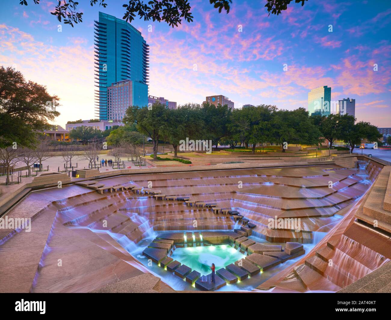 Water gardens fort worth hi-res stock photography and images - Alamy