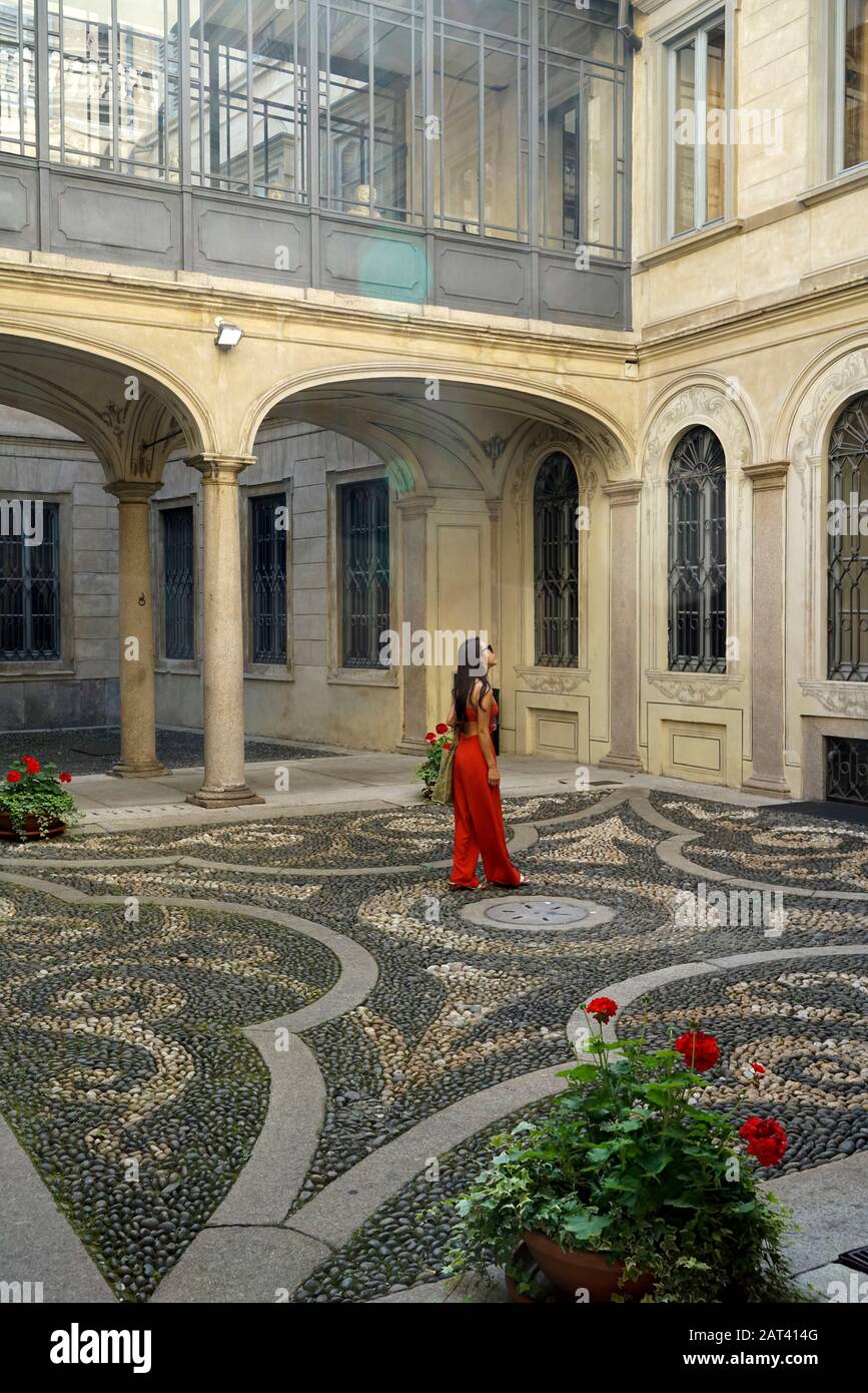 Palazzo Morando palace, Costume, Moda, Immagine museum, Milan, Lombardy,  Italy, Europe Stock Photo - Alamy