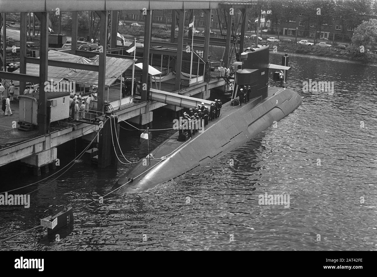 Submarine Swordfish at the RDM in Rotterdam, the submarine Swordfish