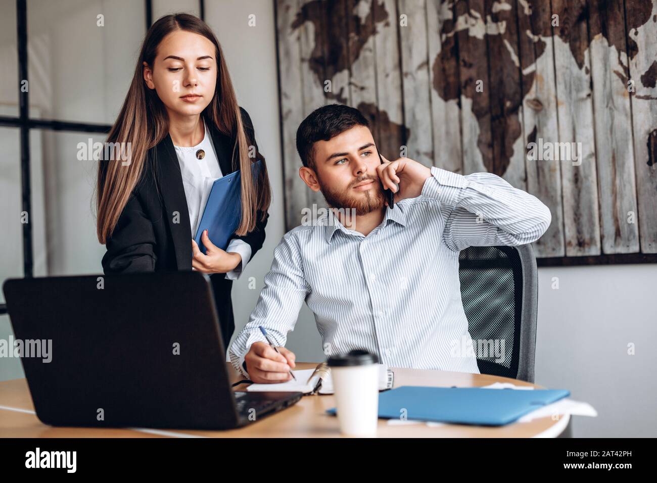Assistant manage hi-res stock photography and images - Alamy