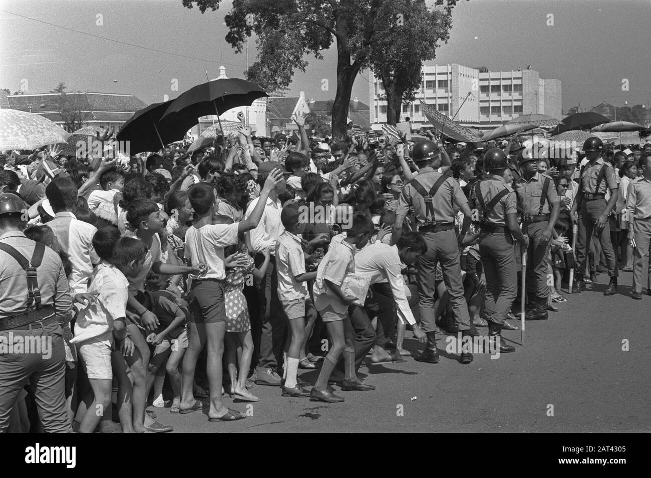 Independence day indonesia parade Black and White Stock Photos & Images