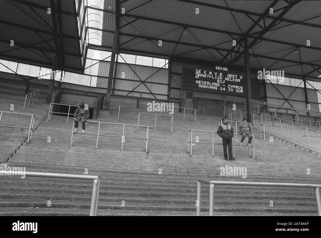 Stadium audience stands Black and White Stock Photos & Images - Alamy