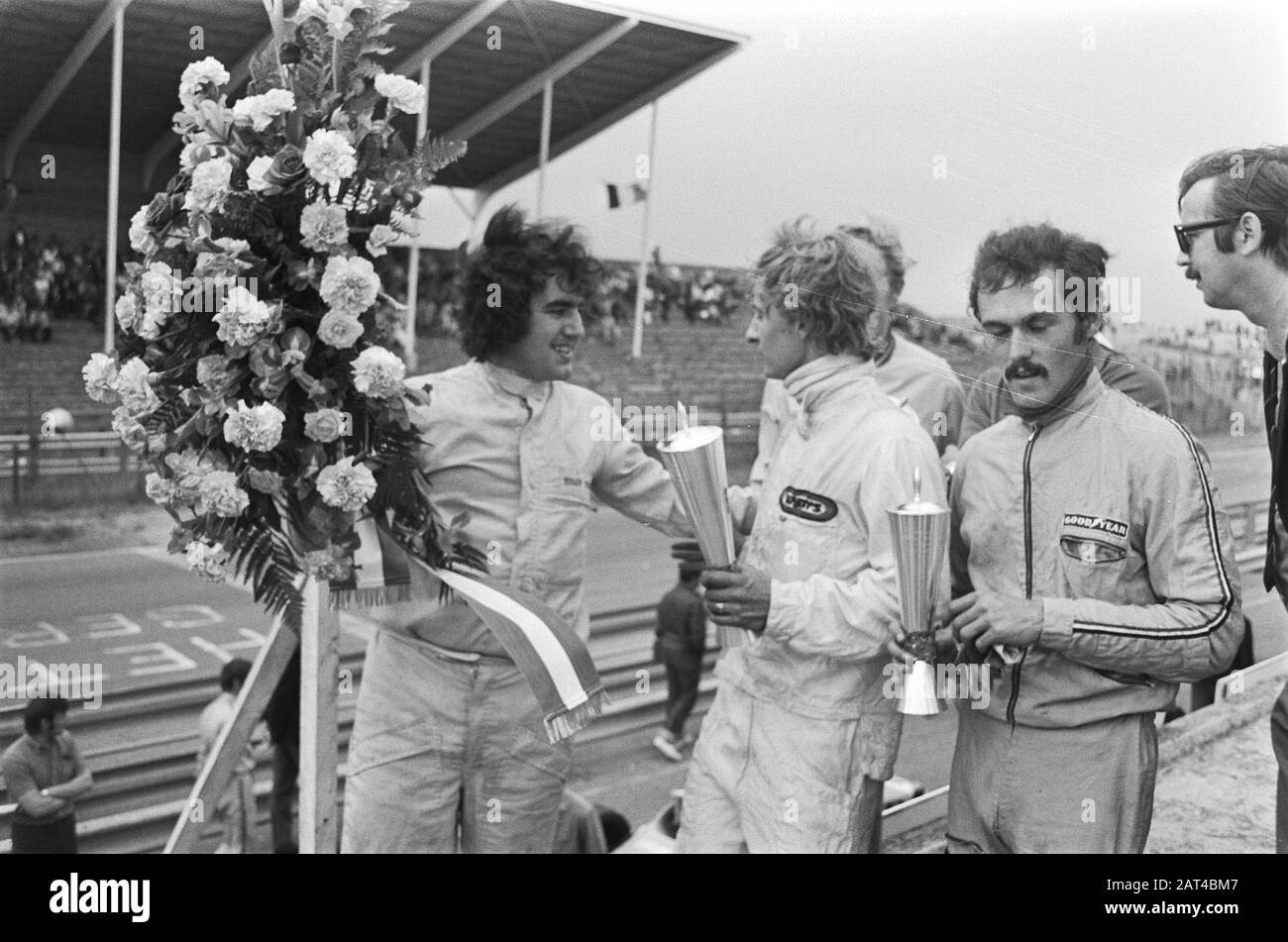International Formula Vee car races, Zandvoort Date: August 8, 1971 Location: Noord-Holland, Zandvoort Keywords: AUTOMACES Stock Photo