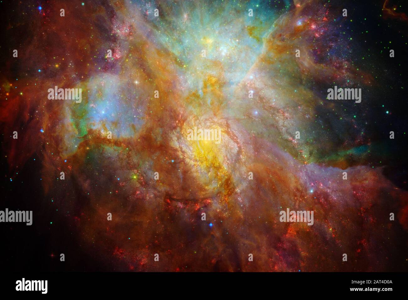 Beauty of endless cosmos. Science fiction art. Elements of this image ...