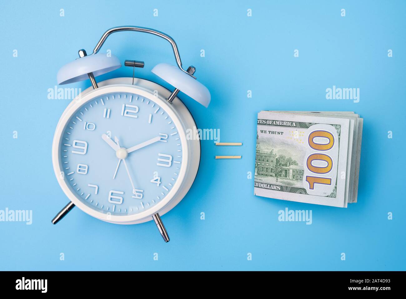 Time is equal to money Stock Photo - Alamy