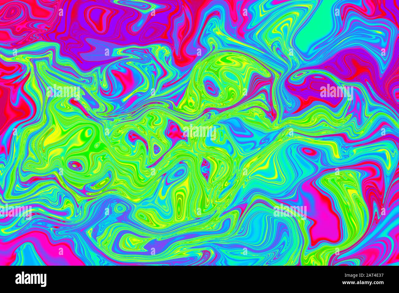 An abstract wavy psychedelic background image Stock Photo - Alamy