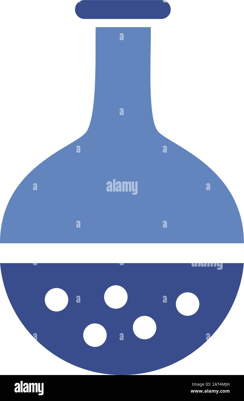 medical flask test laboratory icon Stock Vector Image & Art - Alamy