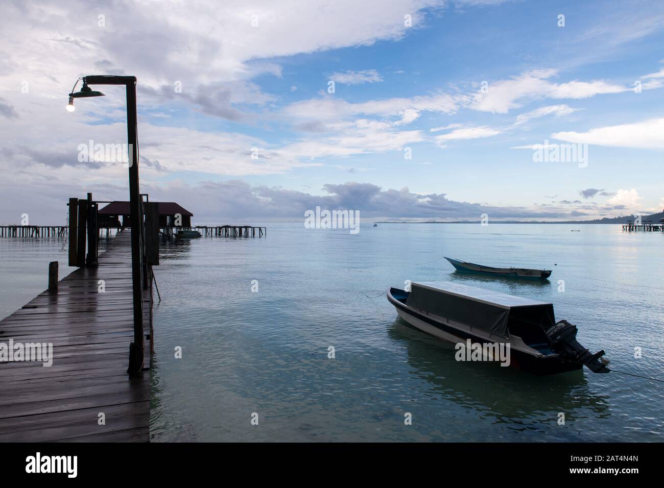 Beautiful views of Indonesia , Maluka Islands Stock Photo