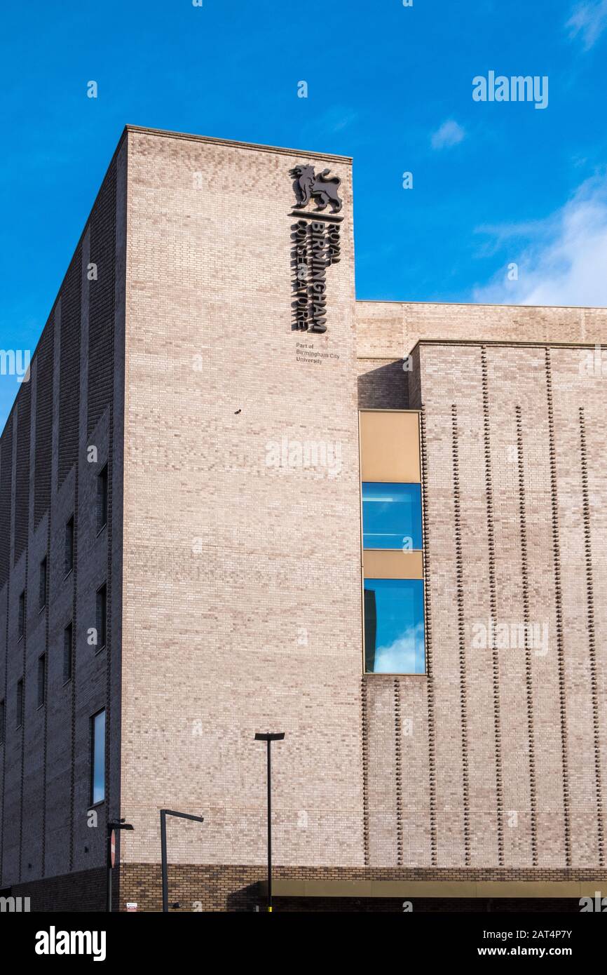 Royal Birmingham Conservatoire music school, part of Birmingham City