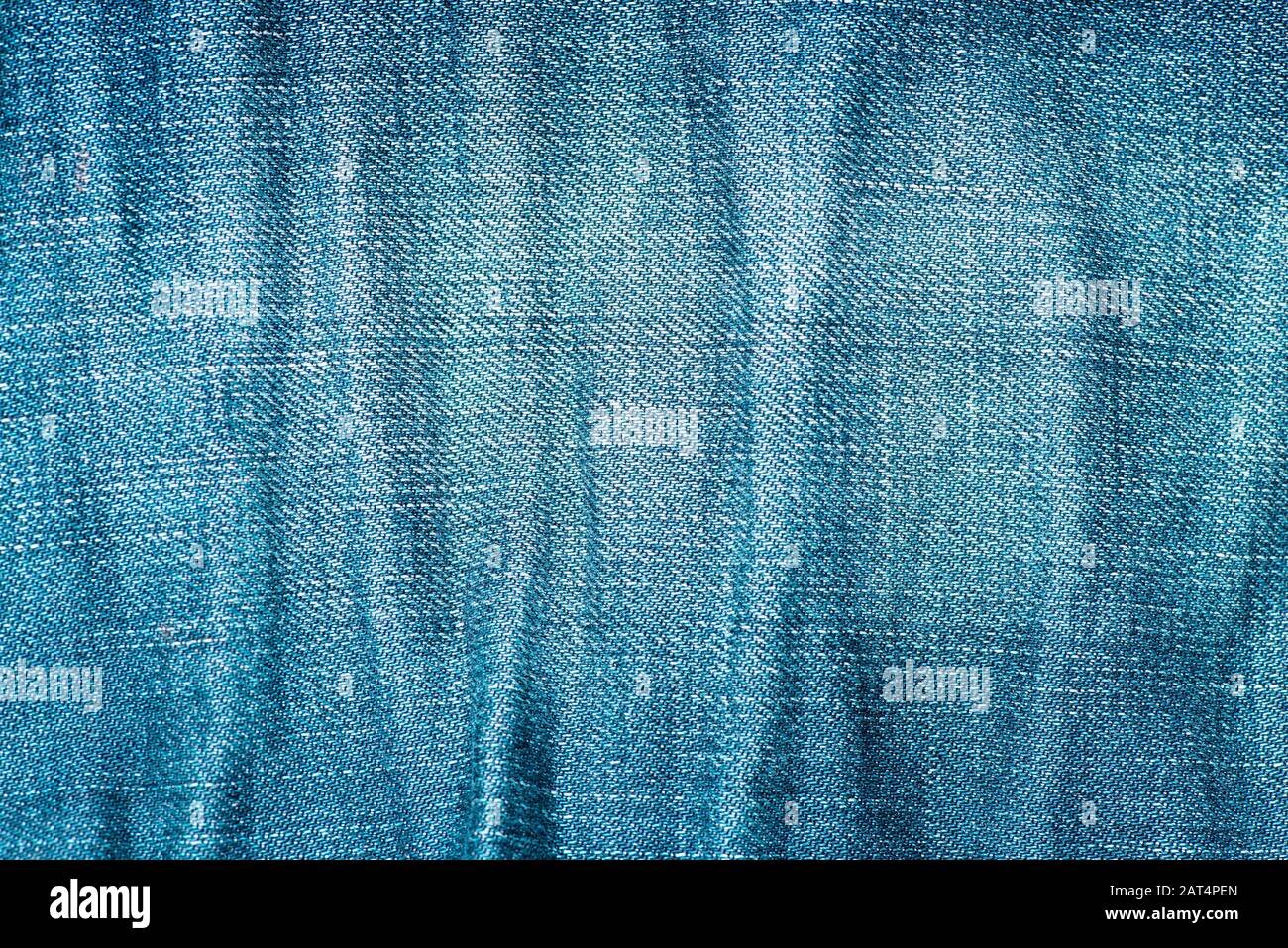 teal denim fabric