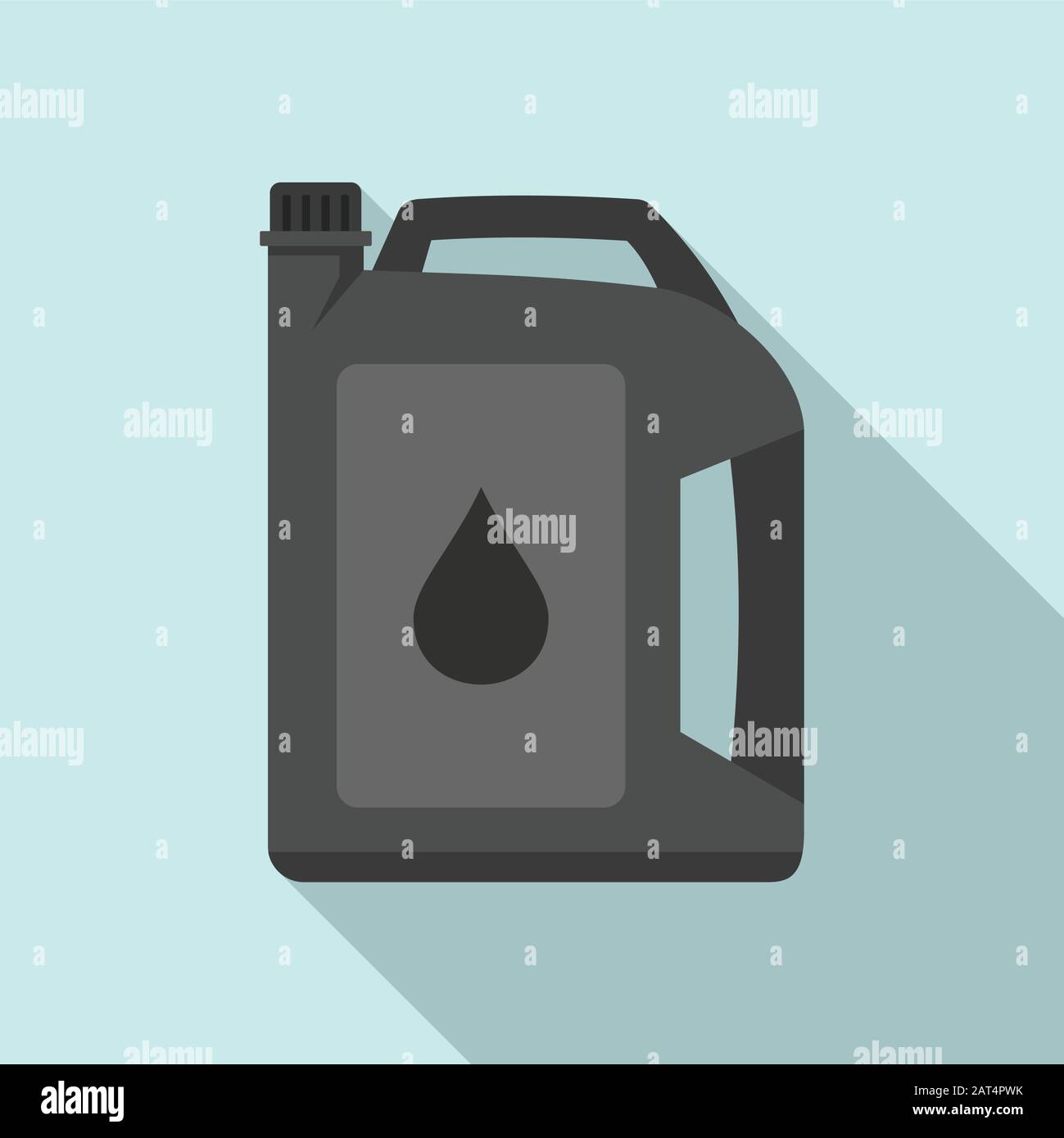 Motor oil icon. Flat illustration of motor oil vector icon for web