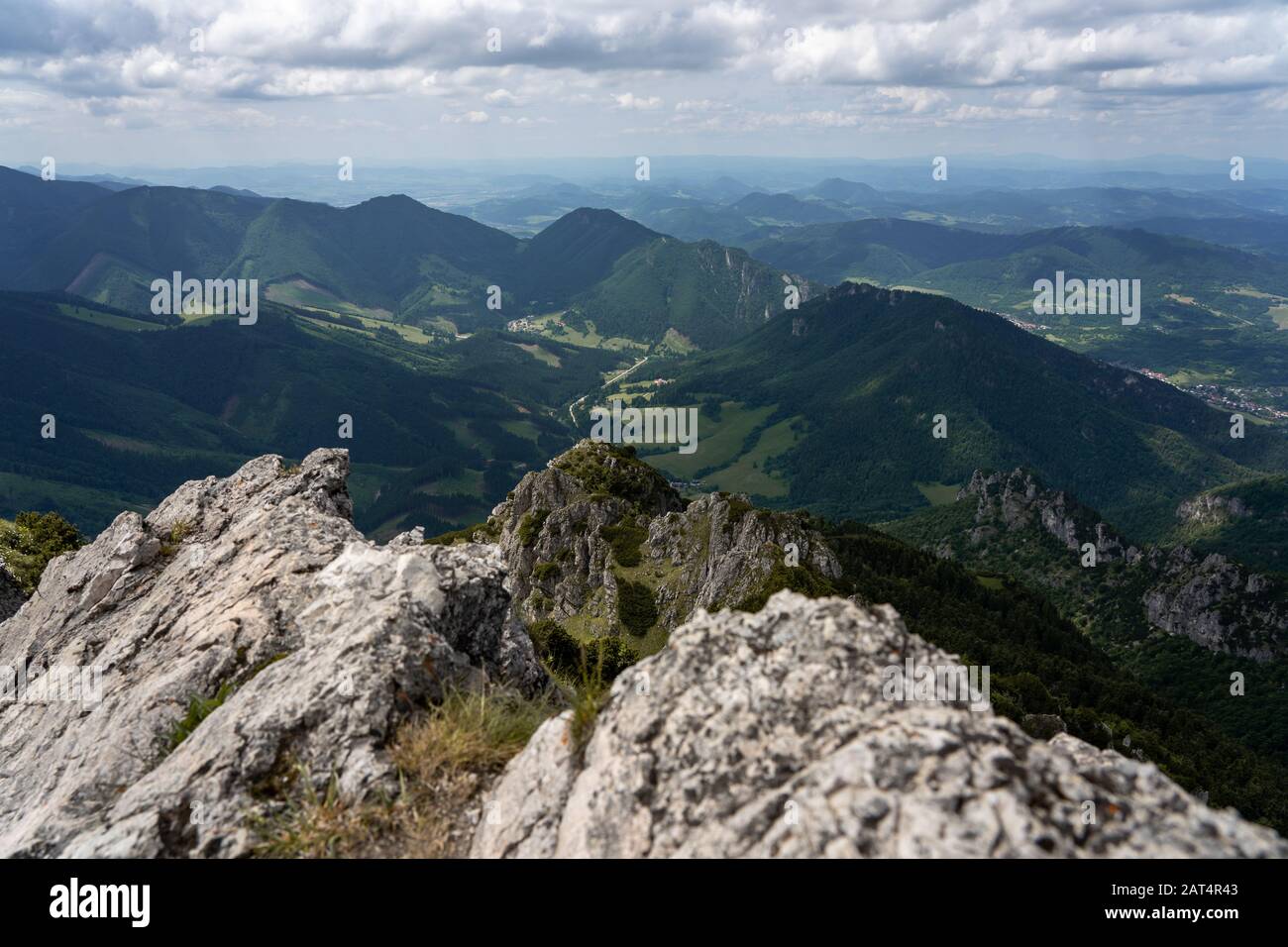 Velky Rozsutec Mala Fatra mountains in Slovakia June 2019 Stock Photo