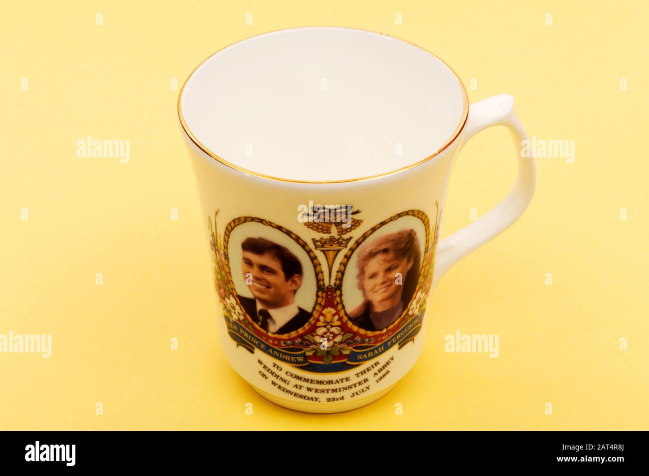 Royal wedding commemorate mug Stock Photo