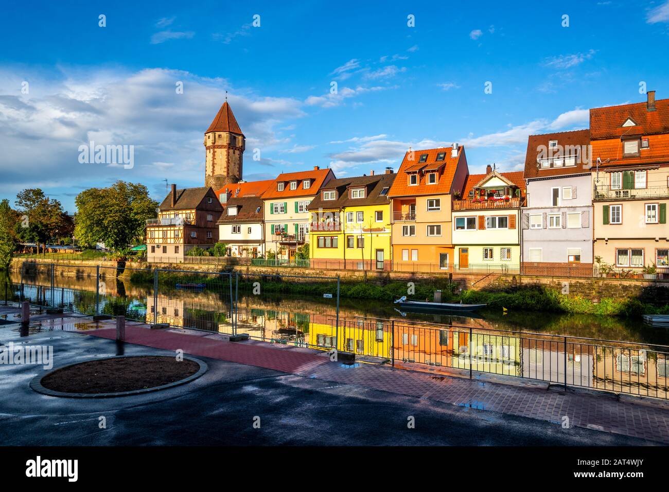 Historical city of Wertheim, Germany Stock Photo