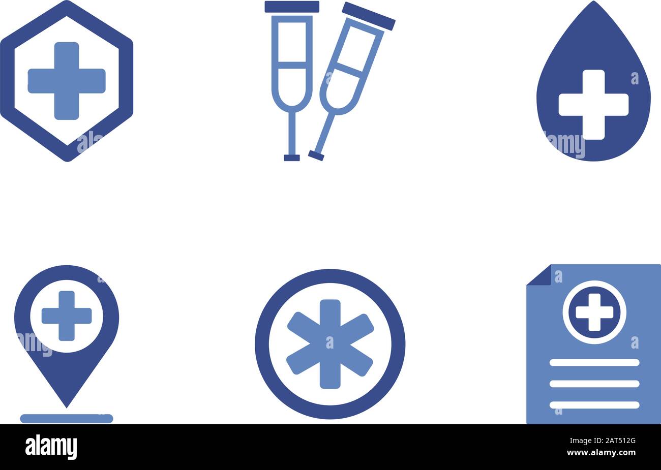 bundle of medical set icons Stock Vector Image & Art - Alamy