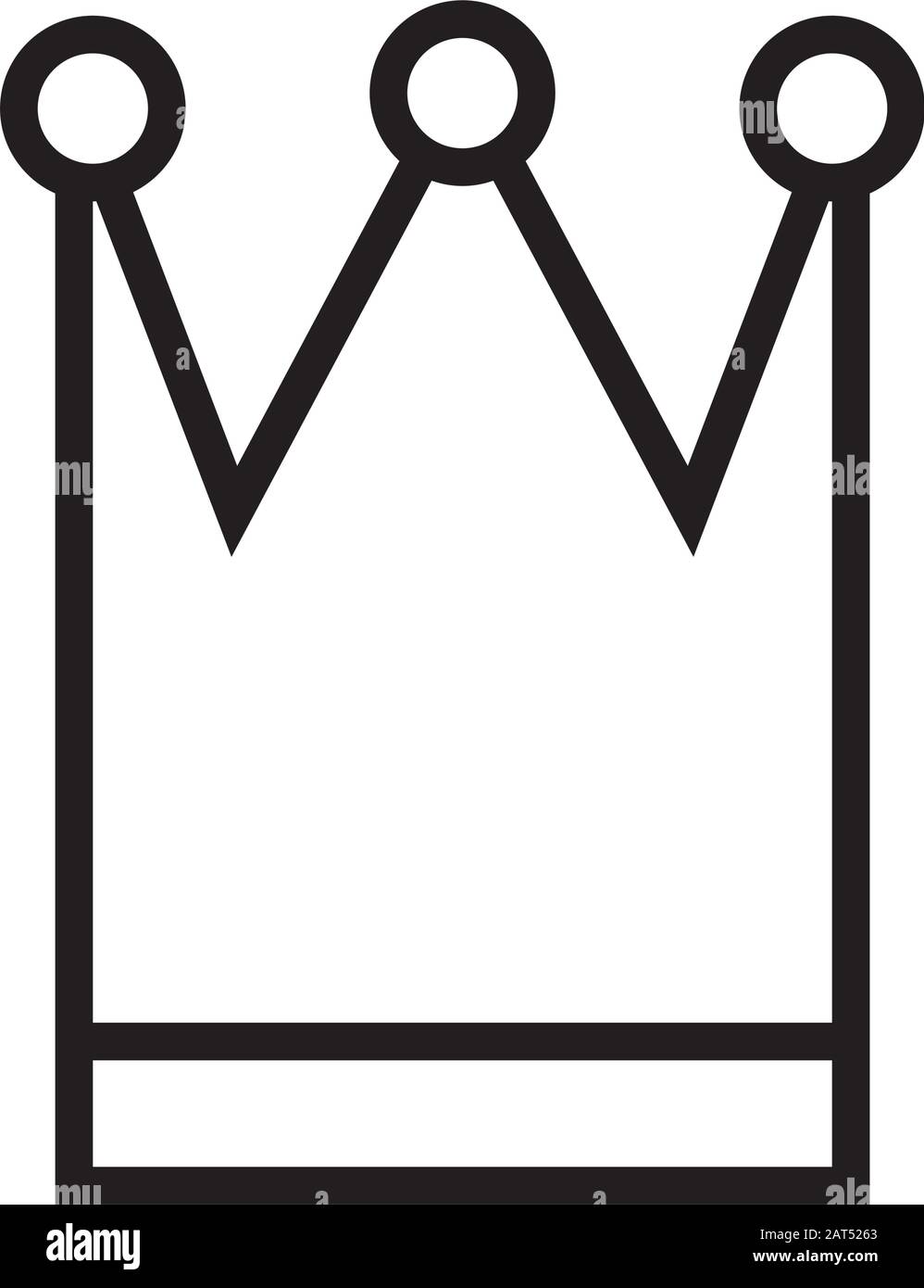 queen crown royal isolated icon Stock Vector Image & Art - Alamy