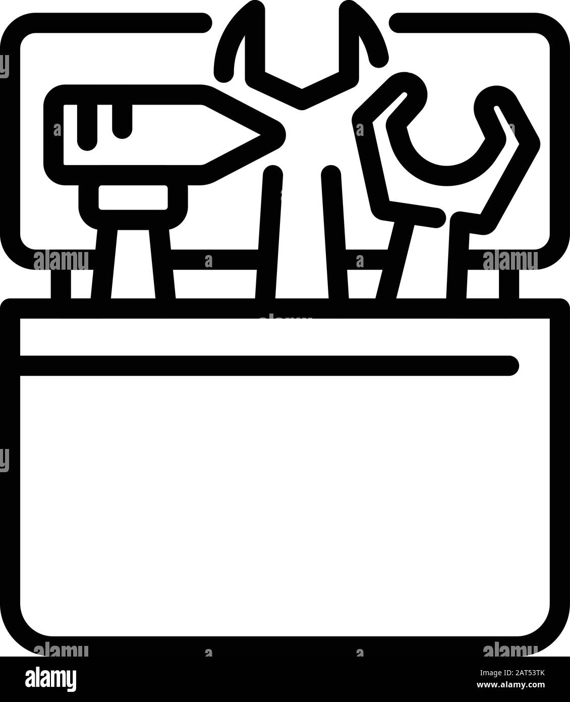 Toolbox icon, outline style Stock Vector Image & Art Alamy