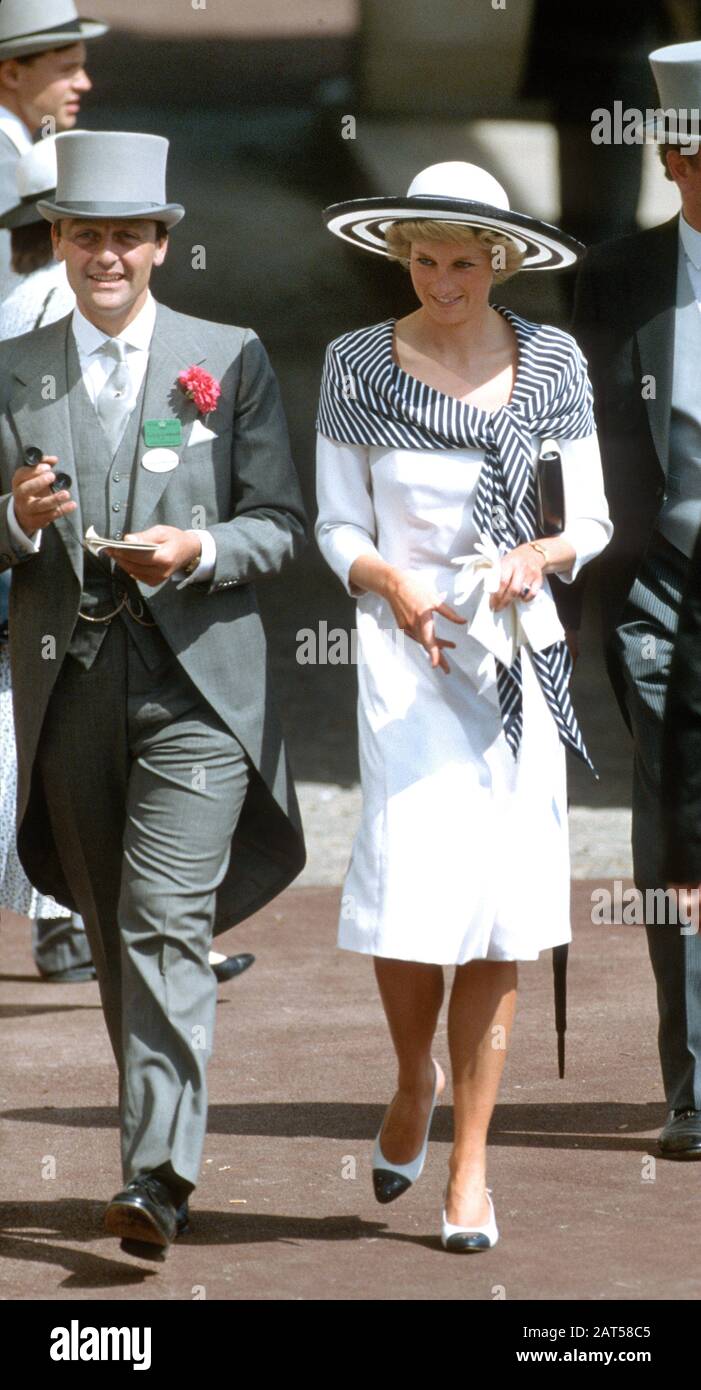 Princess diana royal ascot hi-res stock photography and images - Alamy