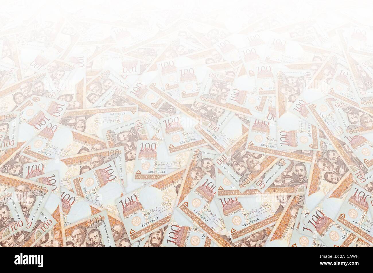 Francisco Del Rosario Sanchez Portrait With Matias Ramon Mella And Juan Pablo Duarte Depicted On Old One Hundred Peso Note Dominican Republic Money F Stock Photo Alamy