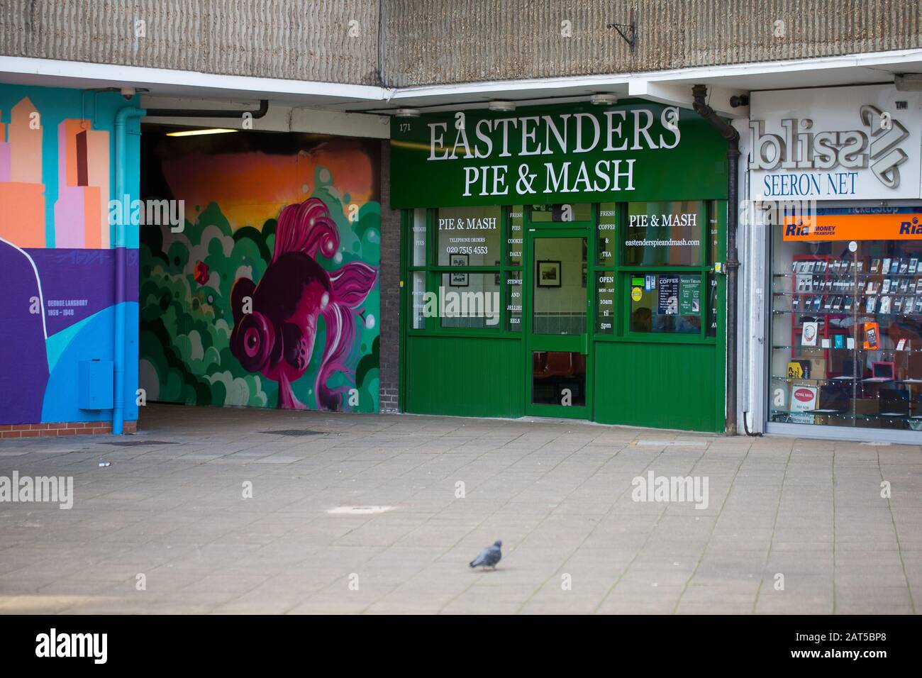 Chrisp street poplar pie hires stock photography and images Alamy
