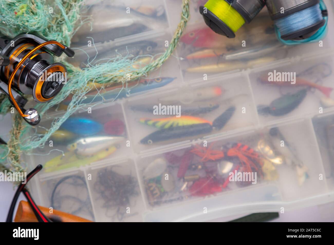 Tackle box hi-res stock photography and images - Alamy