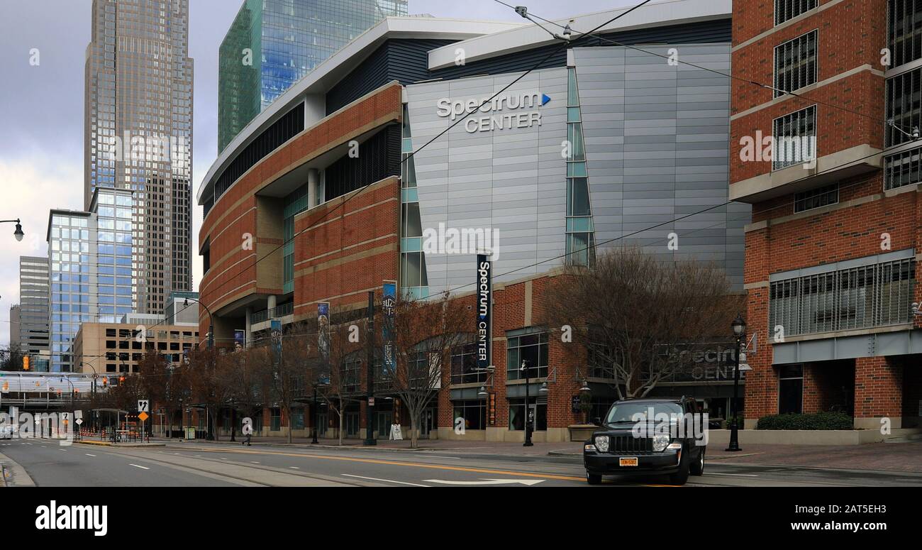 A View of Spectrum Center in Charlotte, North Carolina Stock Photo Alamy