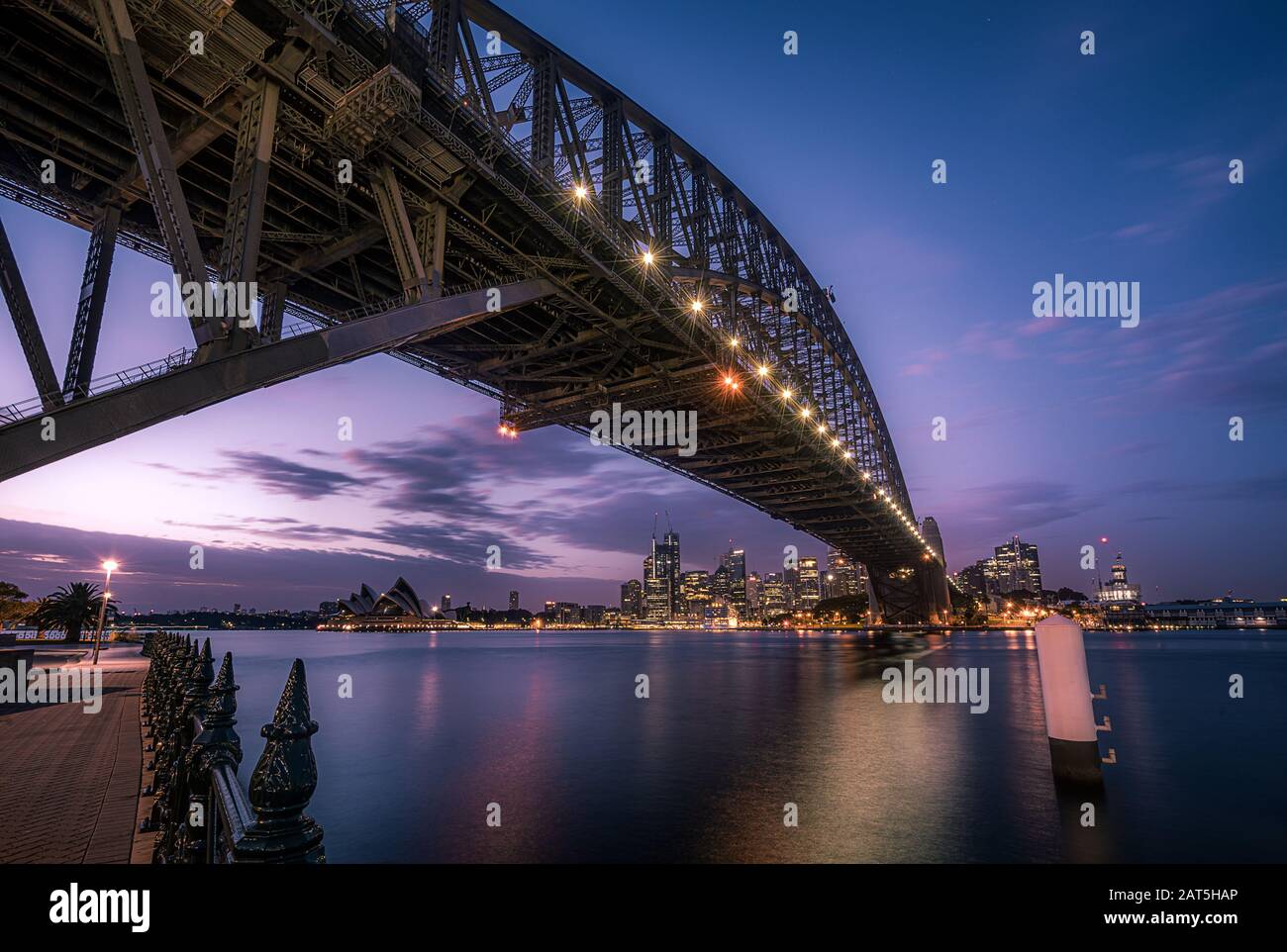Sunrise at Sydney Harbour, Australia Stock Photo Alamy