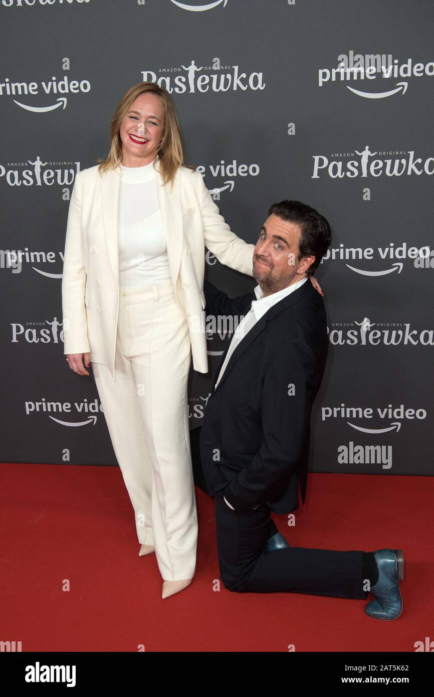 Berlin, Germany. 30th Jan, 2020. The actors Sonsee Neu and Bastian