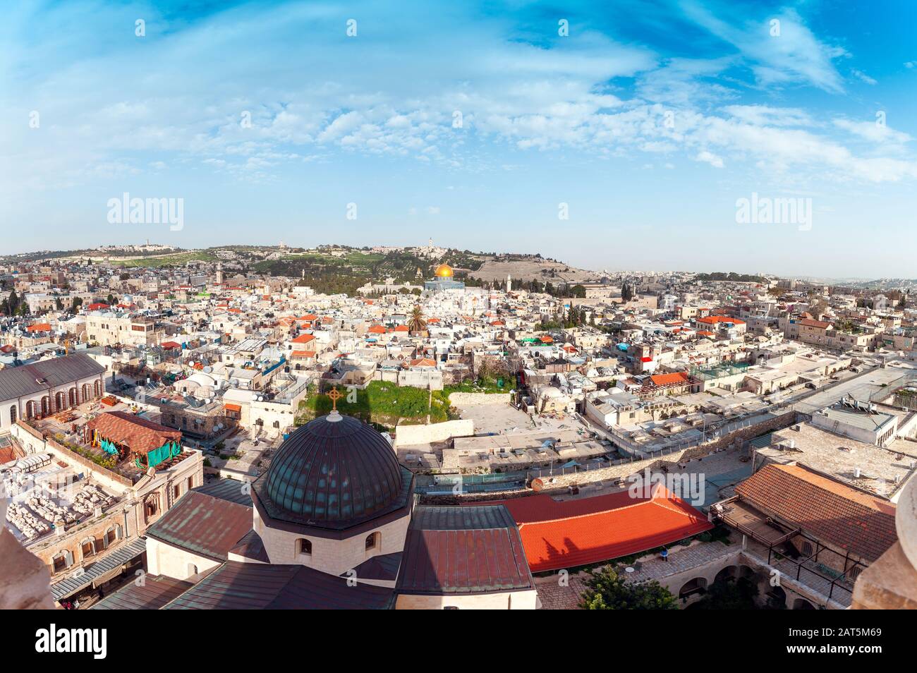 Aerial Panorama of the old city of Jerusalem, Israel Stock Photo - Alamy