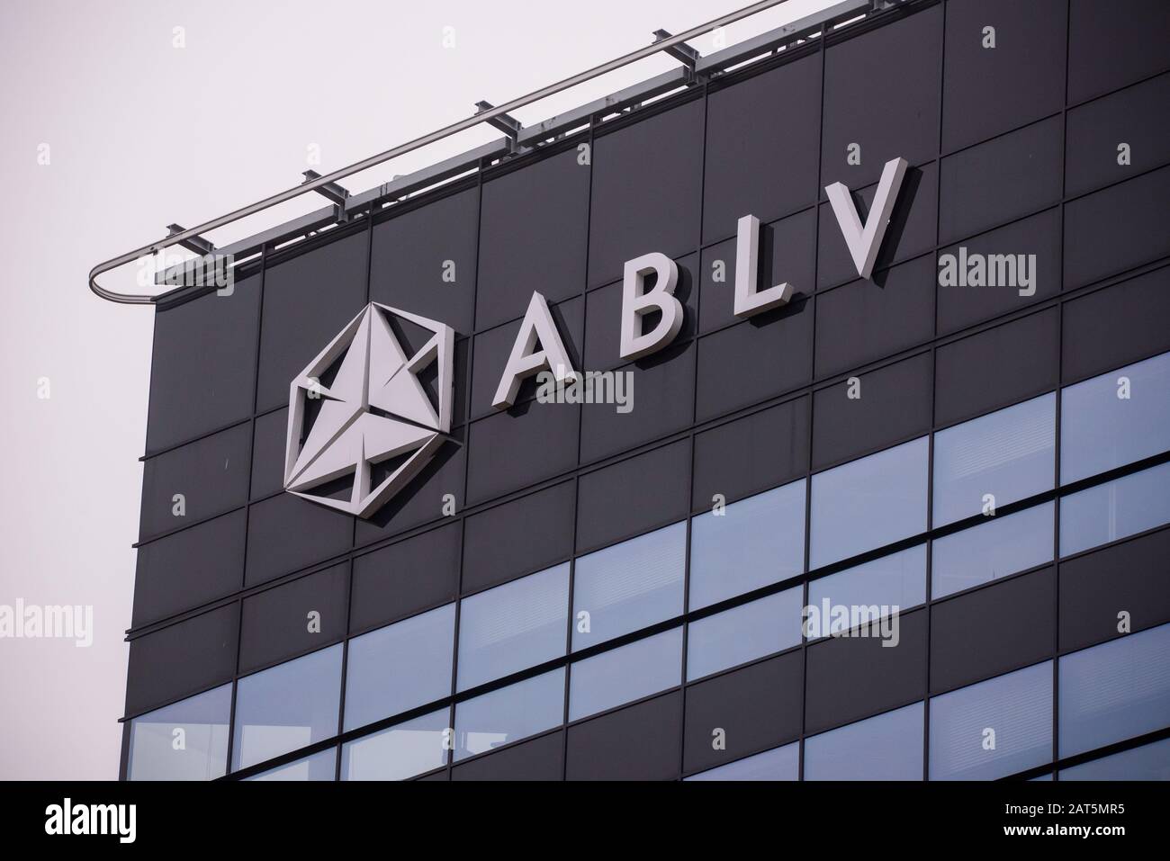 Logo of ablv bank on banks building hi-res stock photography and images ...