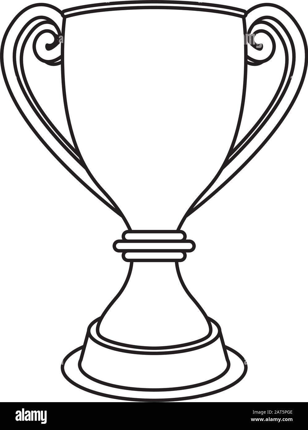 trophy cup award isolated icon Stock Vector Image & Art - Alamy
