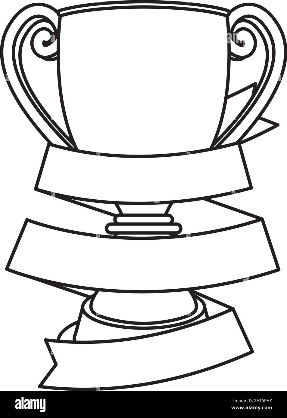 trophy cup award isolated icon Stock Vector Image & Art - Alamy