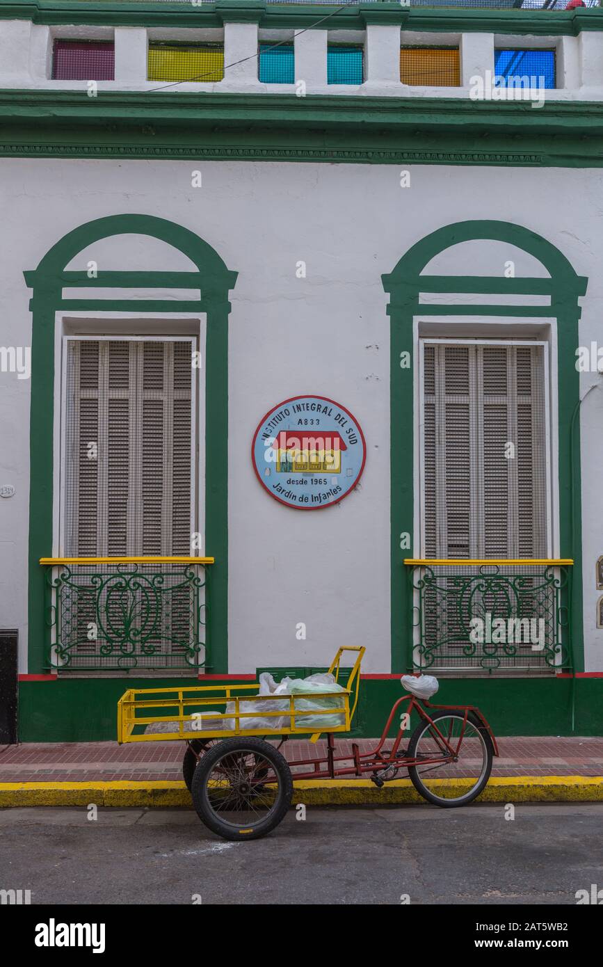 Instituto Integral del Sud, Jardin de Infantes or Nursery School, district of San Telmo, Buenos Aires, Argentina Stock Photo