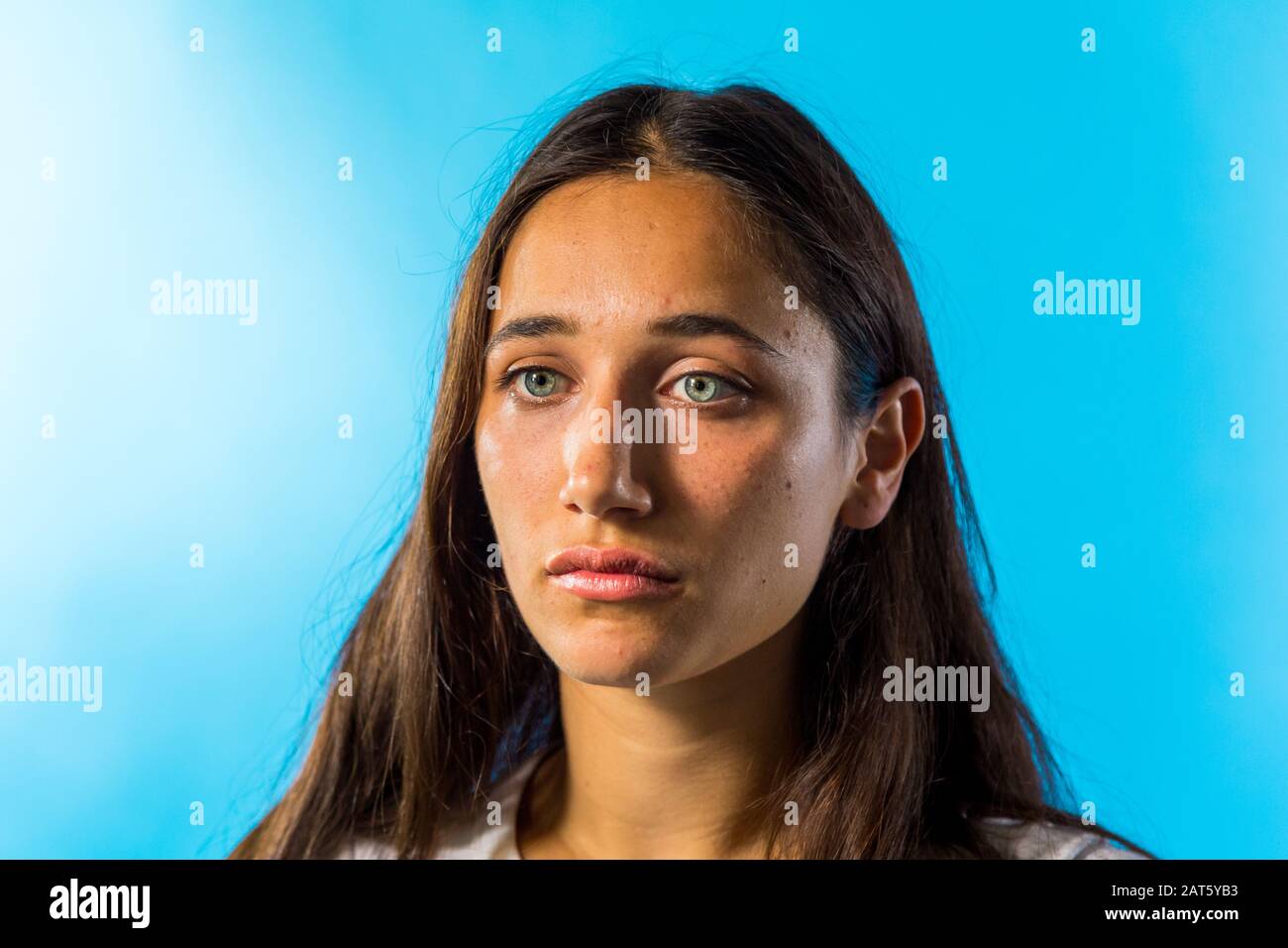 Young dark skinned mixed race hi-res stock photography and images - Alamy